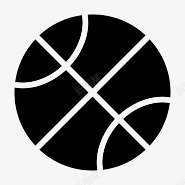 篮球报告新闻图标图标