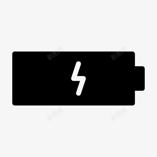 充电电池可用性系统图标svg_新图网 https://ixintu.com 充电 充电电池 可用性 接口 操作系统 电压 电流 电源 电量 程序 系统 软件