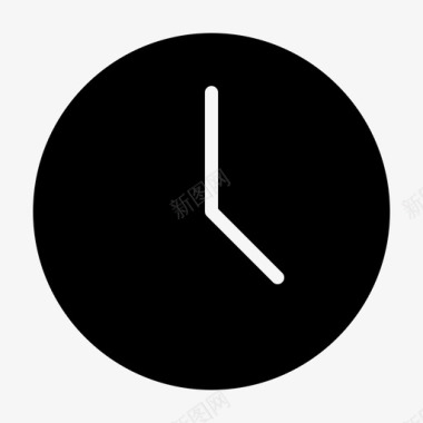 时钟计时可用性图标图标