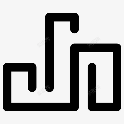 条形图统计多重图标svg_新图网 https://ixintu.com 分析 创意轮廓 图表 多重 忽略 指示 条形图 标记 统计 联合