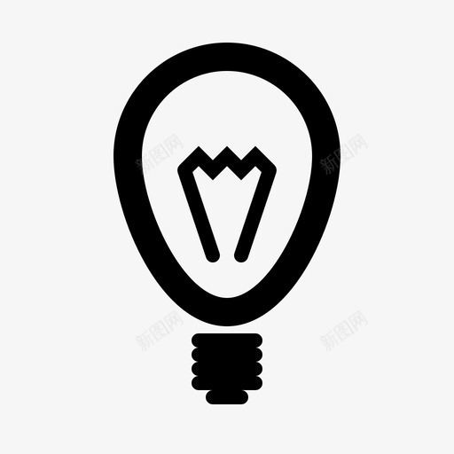 灯转下一个性能图标svg_新图网 https://ixintu.com 优化 删除 办公室 工作 忽略 性能 指示 效率 检查 灯 生产力 转下一个