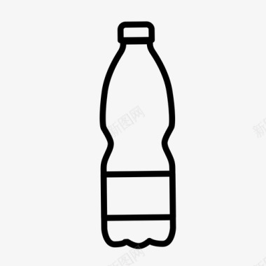 水瓶瓶盖关闭图标图标
