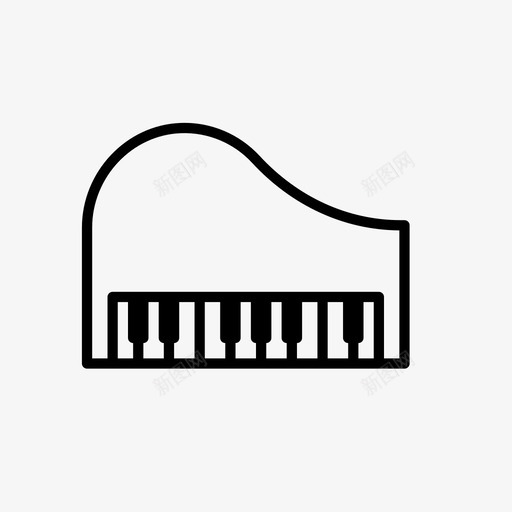 钢琴减法歌曲图标svg_新图网 https://ixintu.com 乐器 减法 加法 推迟 更多 歌曲 管弦乐队 联合 钢琴 键盘 音乐