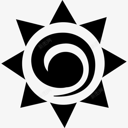 太阳墨西哥符号符号墨西哥人图标svg_新图网 https://ixintu.com 墨西哥人 太阳墨西哥符号 符号
