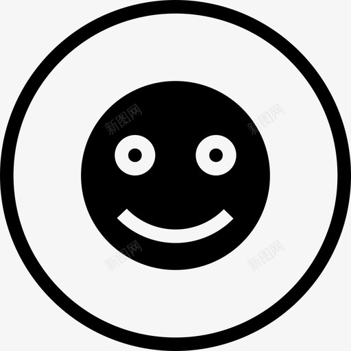 微笑行动活动图标svg_新图网 https://ixintu.com 商务服务第1卷 微笑 心情 快乐 新鲜 注意力 活动 笑脸 行动 表情符号