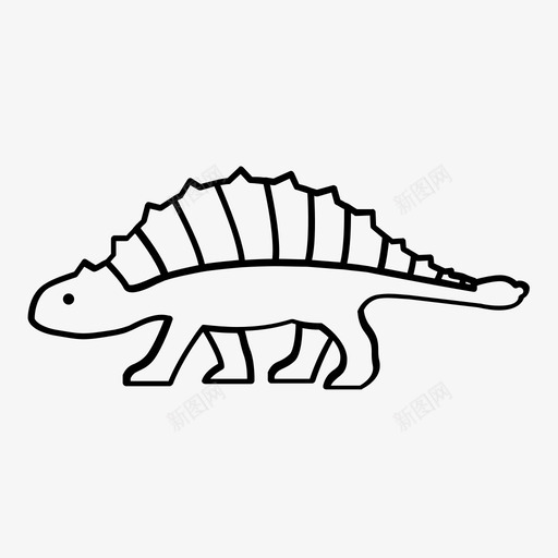甲龙蜥蜴化石图标svg_新图网 https://ixintu.com 化石 史前动物概述 恐龙 灭绝 爬行动物 甲龙 白垩纪 蜥蜴 装甲