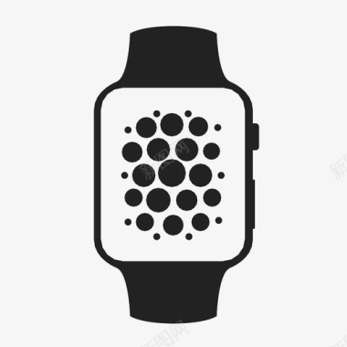 手表苹果时钟图标图标