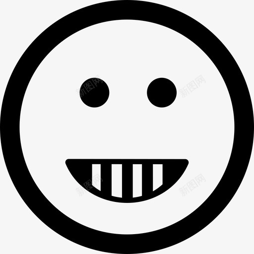 表情图快乐的方形笑脸形状界面情绪圆润图标svg_新图网 https://ixintu.com 情绪圆润 界面 表情图快乐的方形笑脸形状