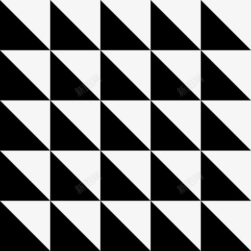 几何图案装饰图三角形图标svg_新图网 https://ixintu.com 三角形 几何图案 结构 装饰图