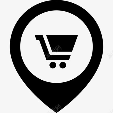 购物车销售推送图标图标