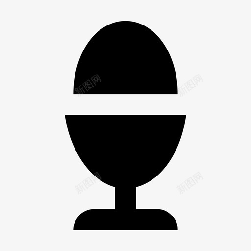 鸡蛋杯不持有图标svg_新图网 https://ixintu.com 不 出售 加粗 厨房用具材料设计图标 持有 煮蛋 鸡蛋持有人 鸡蛋服务 鸡蛋服务器 鸡蛋杯 黄金