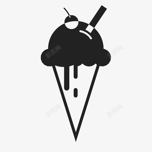 冰淇淋筒夏季更多图标svg_新图网 https://ixintu.com 冰淇淋筒 冷 夏季 忽略 更多 标记 甜点 联合 转发 食物