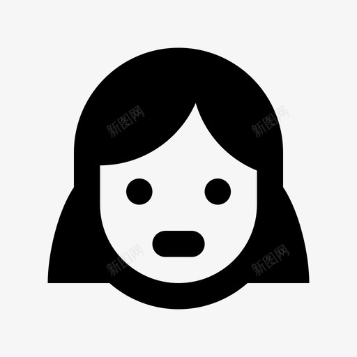 女孩女性人类图标svg_新图网 https://ixintu.com 个人资料 人物头像材料设计图标 人类 女孩 女性 女性儿童 小女孩 教师 青少年