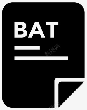 蝙蝠文件弓箭手批处理图标图标