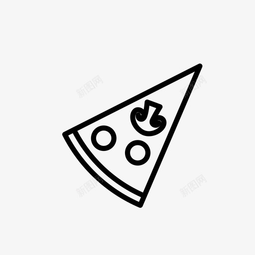 披萨吃快餐图标svg_新图网 https://ixintu.com 切片 吃 图片 大纲登录页 快餐 披萨