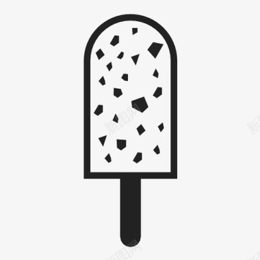 冰淇淋冰激凌冰糕图标图标
