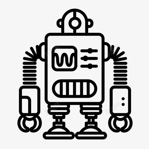 机器人我是机器人图标svg_新图网 https://ixintu.com 我是机器人 机器人