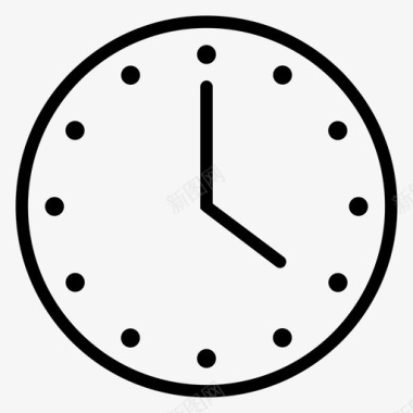 时钟支票小时图标图标