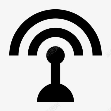 wifi区无线互联网无线保真度图标图标