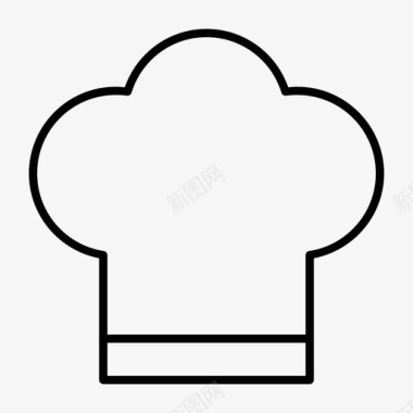 玩具烘焙厨师图标图标