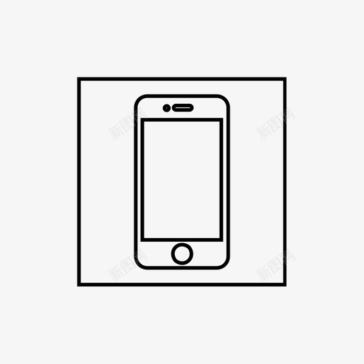 白色iphone白色iphone智能手机apple图标svg_新图网 https://ixintu.com 白色iphone 白色iphone智能手机apple