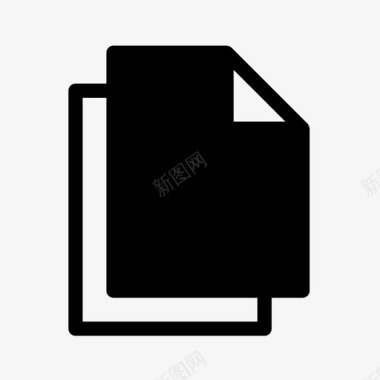 文件印刷品表演图标图标
