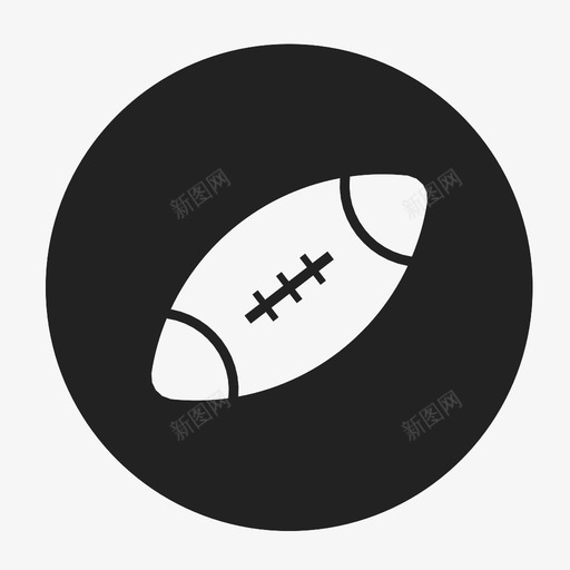 足球运动跑步图标svg_新图网 https://ixintu.com 发射 抓取 橄榄球 游戏 玩 超级碗 足球 跑步 运动