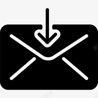 收件箱通信电子邮件图标图标