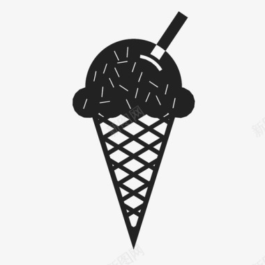 冰淇淋筒减法更多图标图标