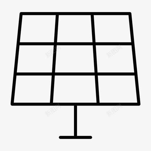 太阳能板省钱光图标svg_新图网 https://ixintu.com 光 太阳能 太阳能板 替代能源 生态 电 电池太阳能 省钱 著名图标薄