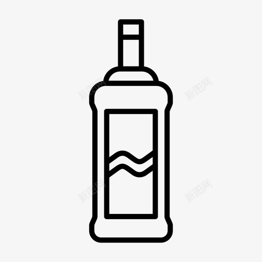 杜松子酒瓶子杜松子酒多个图标svg_新图网 https://ixintu.com 删除 加上 另一个 多个 杜松子酒 杜松子酒瓶子 添加 玻璃杯和杯子 瓶子 酒 酒精
