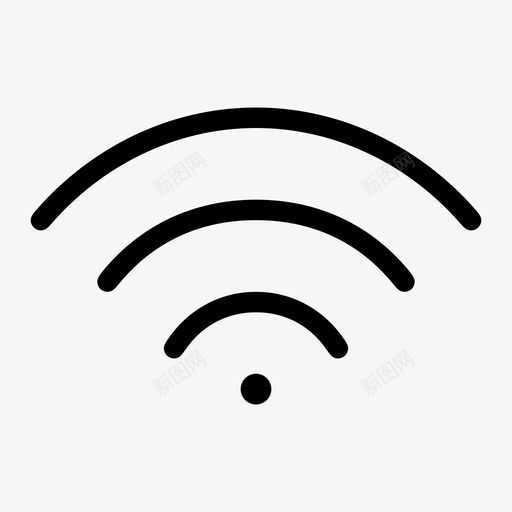 wifi信号附加信号关闭图标svg_新图网 https://ixintu.com wifi信号 关闭 附加信号
