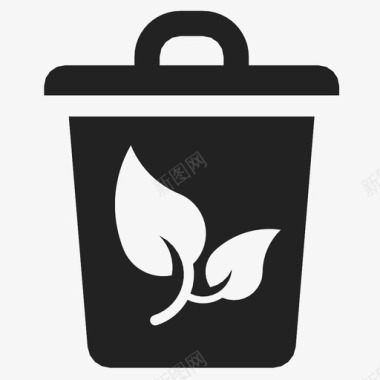 回收站可回收垃圾分离物品图标图标