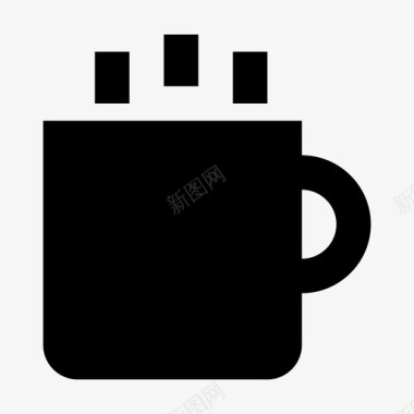 茶杯热茶热饮图标图标