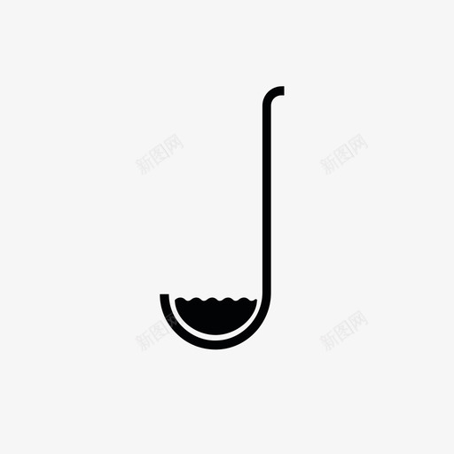 勺食物手图标svg_新图网 https://ixintu.com 勺 厨房 房东 手 水 炖菜 食物