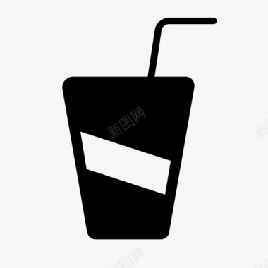 汽水咖啡因碳酸饮料图标图标