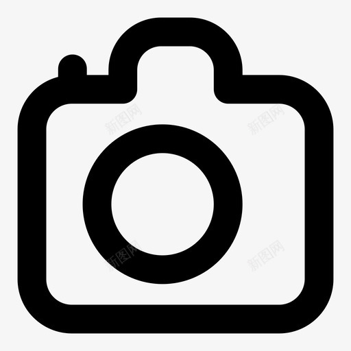 照相机摄影不图标svg_新图网 https://ixintu.com 不 保留 加粗 图像 已售出 摄影 摄影轮廓加粗 照相机 胶卷 金色