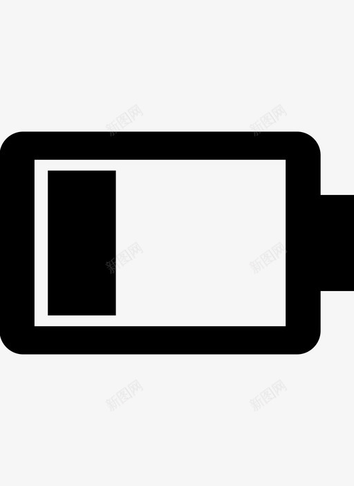 电池电量不足电量不足电量耗尽图标svg_新图网 https://ixintu.com 电池电量不足 电量不足 电量耗尽