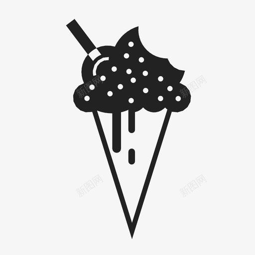 冰淇淋筒夏季多个图标svg_新图网 https://ixintu.com 冰淇淋筒 冷 夏季 多个 忽略 更多 标记 甜点 联合 食物