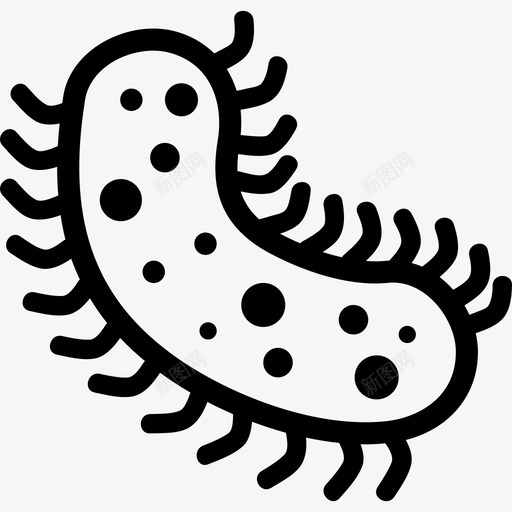 细菌动物科学偶像图标svg_新图网 https://ixintu.com 动物 科学偶像 细菌