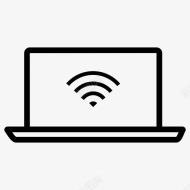 笔记本电脑wifi网络已售出图标图标