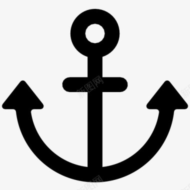 锚船海员图标图标