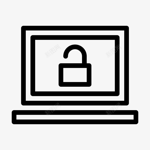 笔记本解锁程序员加图标svg_新图网 https://ixintu.com 代码 加 开发者 指示 检查 添加 程序员 笔记本解锁 签名 计算机 计算机服务