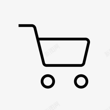 购物购物篮购物箱图标图标