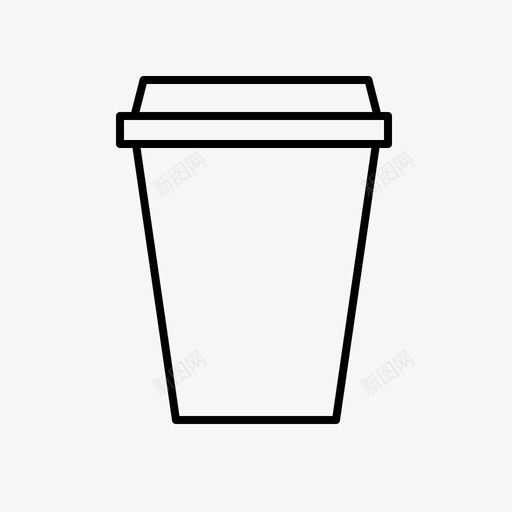 纸杯咖啡一次性图标svg_新图网 https://ixintu.com 一次性 咖啡 回收杯 摩卡 星巴克 浓缩咖啡 爪哇咖啡 纸杯 饮料