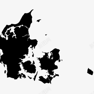 丹麦国家欧洲图标图标