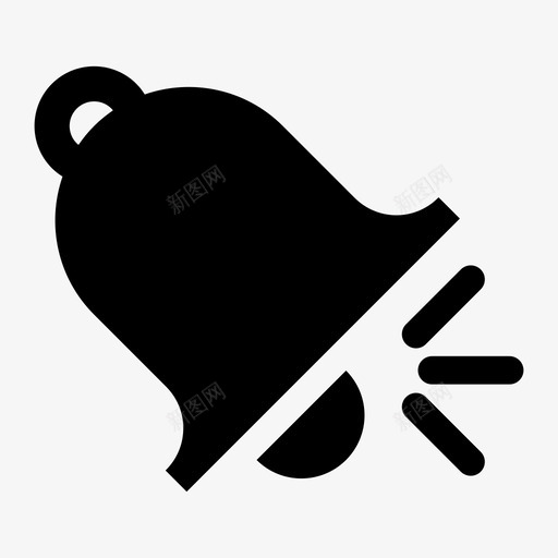 铃声声音通知图标svg_新图网 https://ixintu.com 叮当声 声音 时尚 服装 杰作 沿途 警报 通知 铃声 队形
