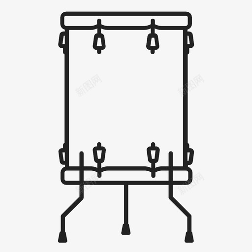 地板鼓鼓手地板图标svg_新图网 https://ixintu.com 图像 地板 地板鼓 音乐 鼓手