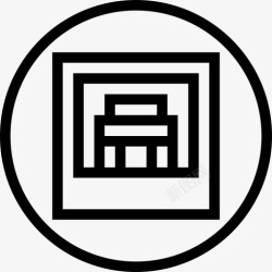 生肖图像宝丽来旅游严肃图标高清图片