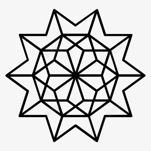 太阳减法星星图标svg_新图网 https://ixintu.com 减法 几何 几何形状 加法 堆叠 多重 太阳 并集 旋转 星星 更多 菱形
